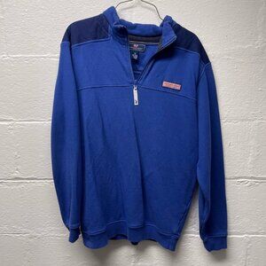 Vineyard Vines Blue Quarter Zip